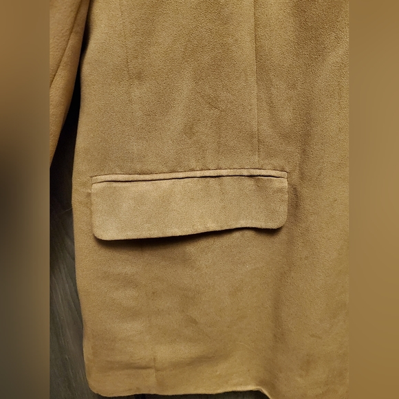 SupraSuede Bernhard Altmann - Tan Suede Blazer Suit Jacket - Picture 3 of 13